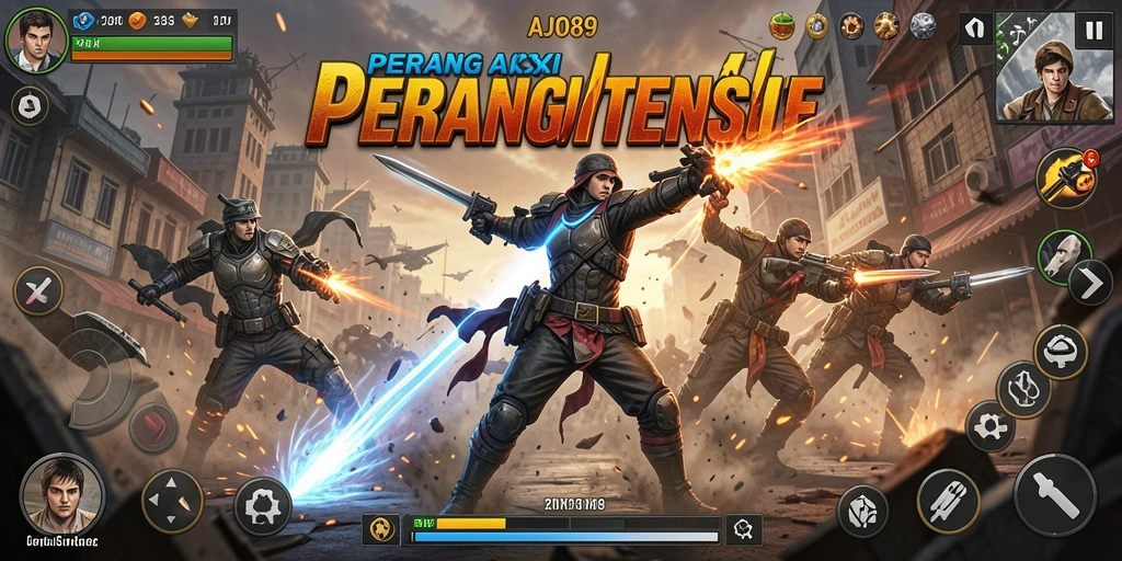 Tampilan menarik dari gameplay AJO89 yang mendebarkan.